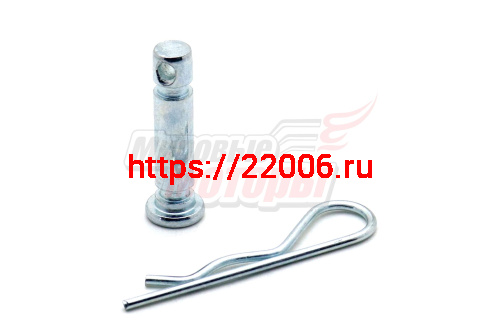 Палец стопорный вала шнеков D=8мм со стопором Палец стопорный вала шнеков D=8мм со стопором