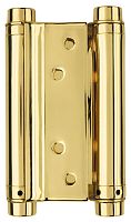 Петля Armadillo (Армадилло) пружинная двусторонняя BH586SS (125*86*1.5) GP (DAS SS 201-5") золото