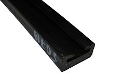 Склиз для снегоходов Капитан 124см, черная, арт. 3009-3