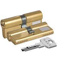 Цилиндровый Kale kilit (Кале килит) механизм 164 BN/80 (30+10+40) mm латунь 5 кл.
