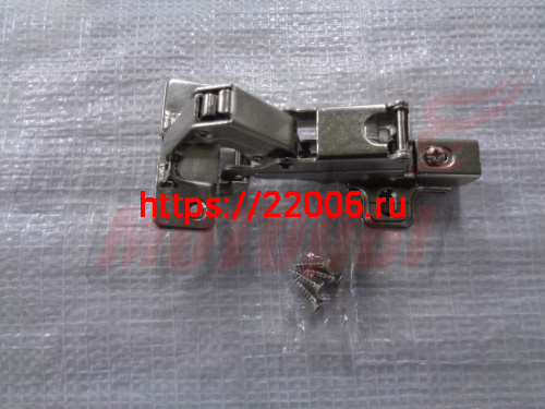 Петля трансформер 165 с доводчиком (крокодил) накладная