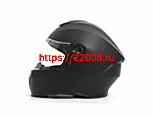 Мотошлем VIRTUE MD-813 закрытый черный матовый с доп. стеклом (темное) (XL) Мотошлем VIRTUE MD-813 закрытый черный матовый с доп. стеклом (темное) (XL)