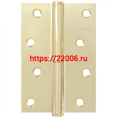 Петля Punto (Пунто) съемная IN4100SR SB правая (113-4 100х70х2.5) мат.золото Петля Punto (Пунто) съемная IN4100SR SB правая (113-4 100х70х2.5) мат.золото