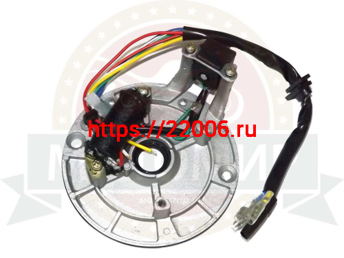 Зажигание KAYO YX140 (на круглом основании 1 катушка) JH70 (1803122) Зажигание KAYO YX140 (на круглом основании 1 катушка) JH70 (1803122)