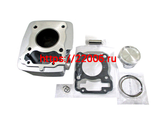 Цилиндро - поршневая группа 4Т 157FMJ(CBF150) d-57.3mm Цилиндро - поршневая группа 4Т 157FMJ(CBF150) d-57.3mm