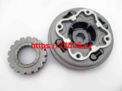 Сцепление в сборе 153FMI/154FMI/1P56FMJ (эл.стартер) 3 диска Сцепление в сборе 153FMI/154FMI/1P56FMJ (эл.стартер) 3 диска