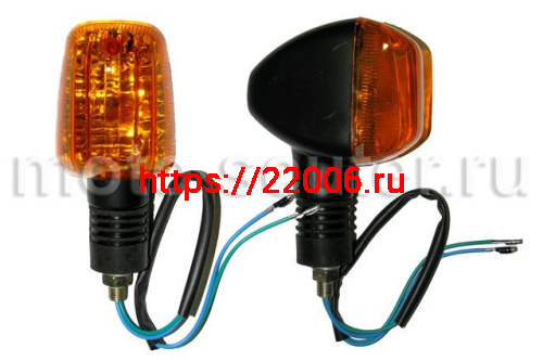 Указатель поворота №26 оранжевое стекло, квадратной формы, большой (2 штуки) Указатель поворота №26 оранжевое стекло, квадратной формы, большой (2 штуки)