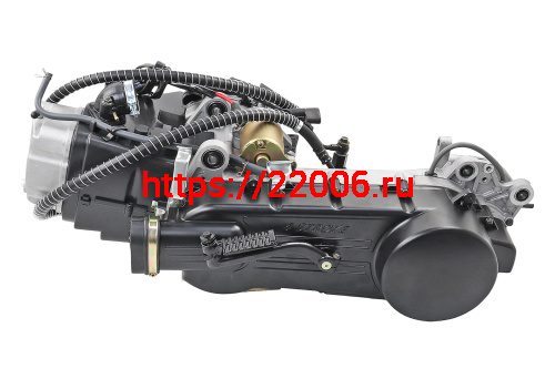 Двигатель 161QMK (GY6) 170см3 (эл.стартер,масляный радиатор,патрубки,кикстартер) фото 2 Двигатель 161QMK (GY6) 170см3 (эл.стартер,масляный радиатор,патрубки,кикстартер) фото 2