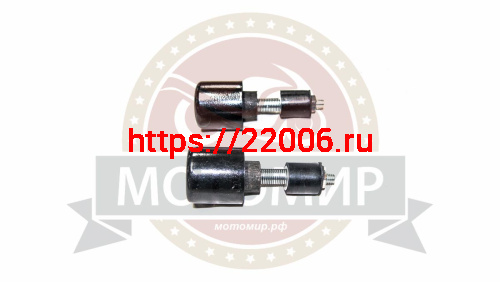 Грузик руля черный