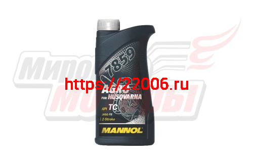 Масло 2T MANNOL AGRO for Husqvarna API TC JASO FB (1л) (синт.) СИНЕЕ 7859 Масло 2T MANNOL AGRO for Husqvarna API TC JASO FB (1л) (синт.) СИНЕЕ 7859