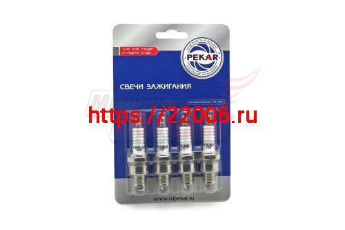 Свеча А17В ПЕКАР (компл. 4шт) Свеча А17В ПЕКАР (компл. 4шт)