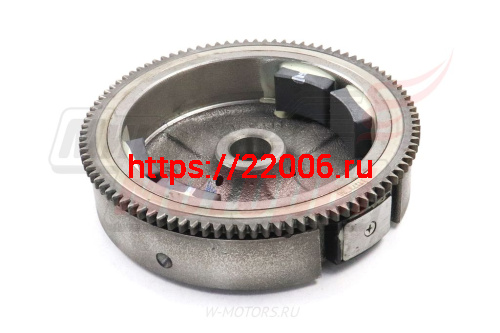 Маховик 173FD-177FD (под катушку освещения на 11А) (LIFAN оригинал) фото 2 Маховик 173FD-177FD (под катушку освещения на 11А) (LIFAN оригинал) фото 2