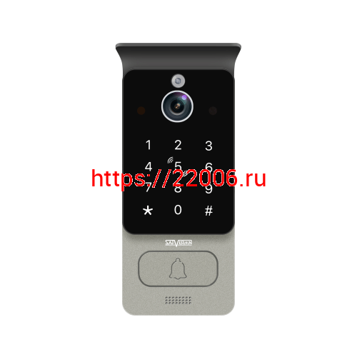 SVV-210AR MF (silver/black) вызывная панель