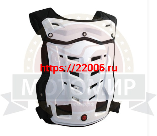 Защита тела мото SCOYCO AM05, (типа "звездных войн"), цвет белый, р-р XL фото 3