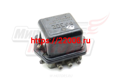 Реле регулятор РР302 Урал 6В ст.обр.(ЗАВОД,СССР) 1986г.(реставр.) фото 2 Реле регулятор РР302 Урал 6В ст.обр.(ЗАВОД,СССР) 1986г.(реставр.) фото 2