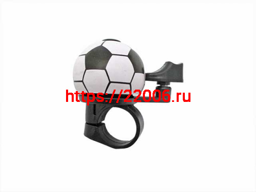 Звонок для велосипеда футбольный мяч Звонок для велосипеда футбольный мяч