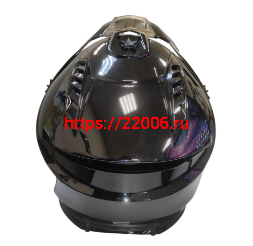 Шлем кроссовый COBRA EC H333, черный, размер L фото 4 Шлем кроссовый COBRA EC H333, черный, размер L фото 4