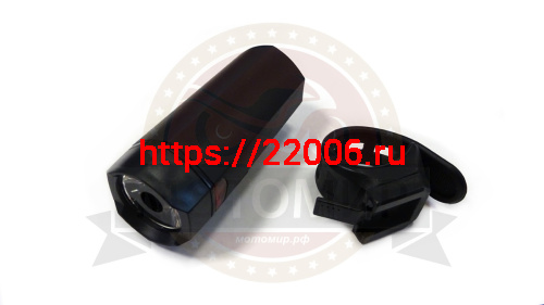 Фара Вело передняя, 1 суперяркий светодиод 1.0 Ватт (40 Люмен), 2 режима работы JY-7058 Фара Вело передняя, 1 суперяркий светодиод 1.0 Ватт (40 Люмен), 2 режима работы JY-7058