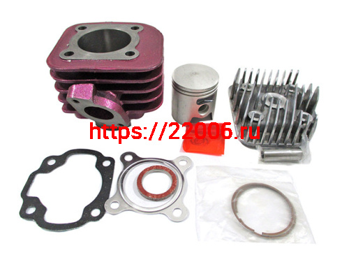 Цилиндро-поршневая группа Yamaha/Keeway/Vento/Stels d-47мм 70сс p-12 с головкой цилиндра TMMP Цилиндро-поршневая группа Yamaha/Keeway/Vento/Stels d-47мм 70сс p-12 с головкой цилиндра TMMP
