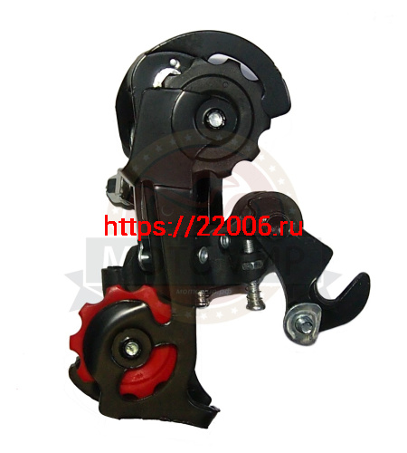 Переключатель  передач задний 6-7 ск.(под ось), лапка 75мм, 36Т (аналог Shimano Tourney TZ-50) RD-18 фото 2