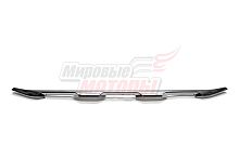Накладка декоративная хром заднего бампера Haval F7, F7x (2804143XKQ00A)