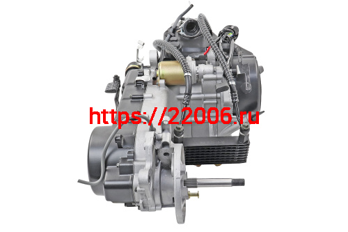 Двигатель 161QMK (GY6) 170см3 (эл.стартер,масляный радиатор,патрубки,кикстартер) Двигатель 161QMK (GY6) 170см3 (эл.стартер,масляный радиатор,патрубки,кикстартер)