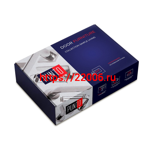 Ручка Punto (Пунто) раздельная K.ARC.Q52.EXTRA BL-24 черный фото 3