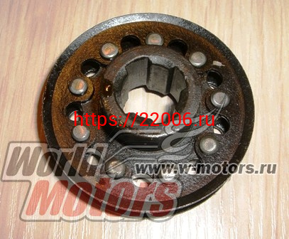 Звезда Бензопила Урал ведущая клепаная черная Звезда Бензопила Урал ведущая клепаная черная