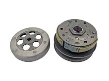 Сцепление в сборе Yamaha Aerox, Grand Axis, BWS 100cc со шкивом и колоколом SEE