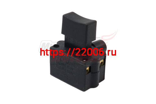 Выключатель (№162) клавиша бочонок с большим фиксатором Выключатель (№162) клавиша бочонок с большим фиксатором