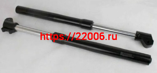 Перья вилки TTR 125 (L-750mm, d-48mm) ось 15 мм, черные Перья вилки TTR 125 (L-750mm, d-48mm) ось 15 мм, черные