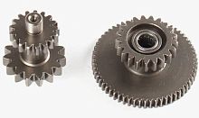 Шестерня электростартера 166FMM/CB/CG, TTR-250, 14*16 18*62