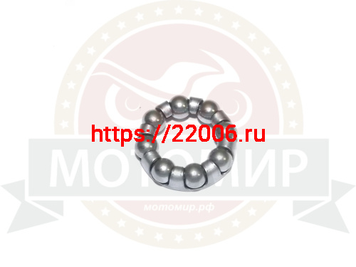 Подшипник вело кареточного узла большой, 8 шариков, 15/64" (5.98мм), D-28.5мм (876905) JK 6502 Подшипник вело кареточного узла большой, 8 шариков, 15/64" (5.98мм), D-28.5мм (876905) JK 6502