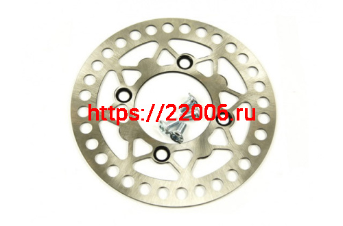 Диск тормозной передний TTR-125 (200x76x3) (отв: 4x71) Ф76 Диск тормозной передний TTR-125 (200x76x3) (отв: 4x71) Ф76