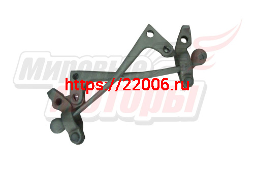 Рычаги Урал тормоза/сцепления с кронштейном, пара (С/О) (реставр.) Рычаги Урал тормоза/сцепления с кронштейном, пара (С/О) (реставр.)