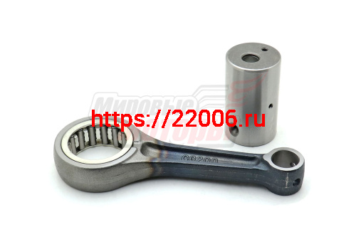 Шатун коленвала 163FML-2 (200CC)(ниж.палец 32мм;под верх.палец 15мм;105,5мм м/у центрами) Шатун коленвала 163FML-2 (200CC)(ниж.палец 32мм;под верх.палец 15мм;105,5мм м/у центрами)