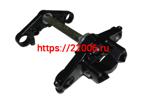 Траверса NITRO200 XY200-9 сборе, верхняя+нижняя с осью, с держателями руля 46020240 Траверса NITRO200 XY200-9 сборе, верхняя+нижняя с осью, с держателями руля 46020240