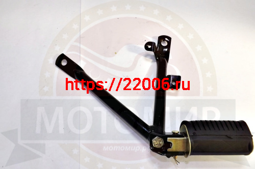 Подножка пассажира левая SIGMA SPORT/SIGMA в сборе с кронштейном Подножка пассажира левая SIGMA SPORT/SIGMA в сборе с кронштейном