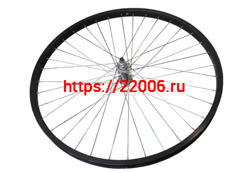 Обод Вело 26" передний, втулка (алюмин.)