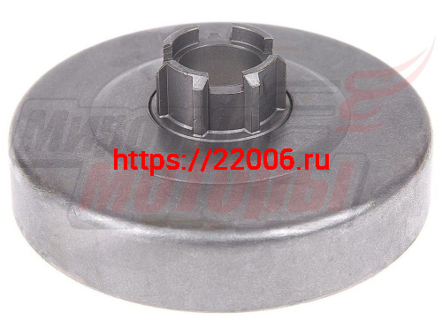 Барабан сцепления-звездочка (3/8) (на HUSQVARNA 61,268,272,XP) 7 ЗУБОВ СО СЪЕМН.ВЕНЦОМ (401-410) Барабан сцепления-звездочка (3/8) (на HUSQVARNA 61,268,272,XP) 7 ЗУБОВ СО СЪЕМН.ВЕНЦОМ (401-410)