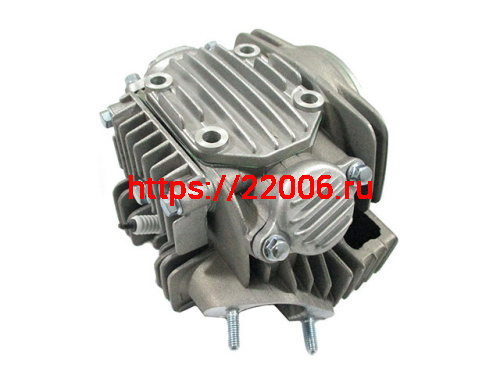 Головка цилиндра в сборе YX125 153FMI (клапана d-23/d-27, рокера, распредвал. крышки) Головка цилиндра в сборе YX125 153FMI (клапана d-23/d-27, рокера, распредвал. крышки)