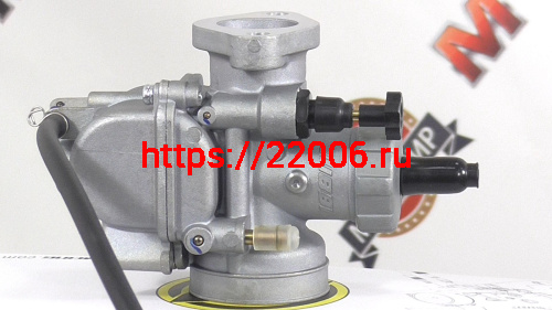 Карбюратор NIBBI Racing PE24FL (SP), реком.двиг. 50-125 см3 (вход/выход 25 и 46 мм) фото 3