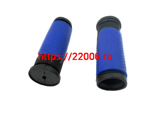 Ручка руля черная с цветными вставками мягкие Ручка руля черная с цветными вставками мягкие