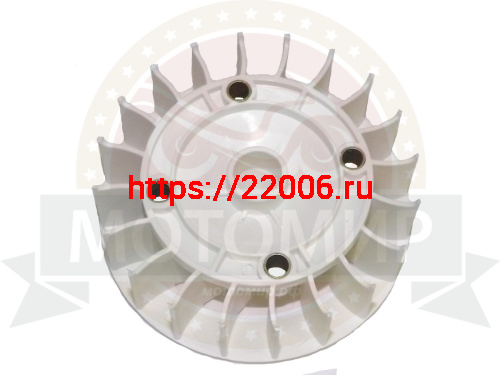 Крыльчатка охлаждения генератора (ЦПГ) 4х такт. GY6-50, 139QMB Крыльчатка охлаждения генератора (ЦПГ) 4х такт. GY6-50, 139QMB