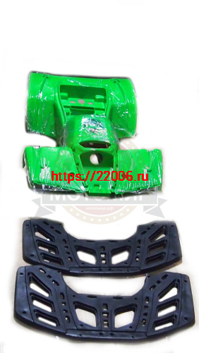Пластик сплошной + багажник перед ATV /зад Мотолэнд / Авантис Hunter 125 Пластик сплошной + багажник перед ATV /зад Мотолэнд / Авантис Hunter 125