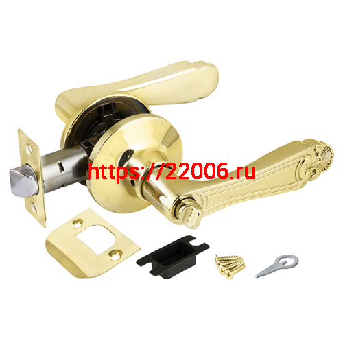 Ручка Punto (Пунто) защелка 6037 PB-B (фик.) золото